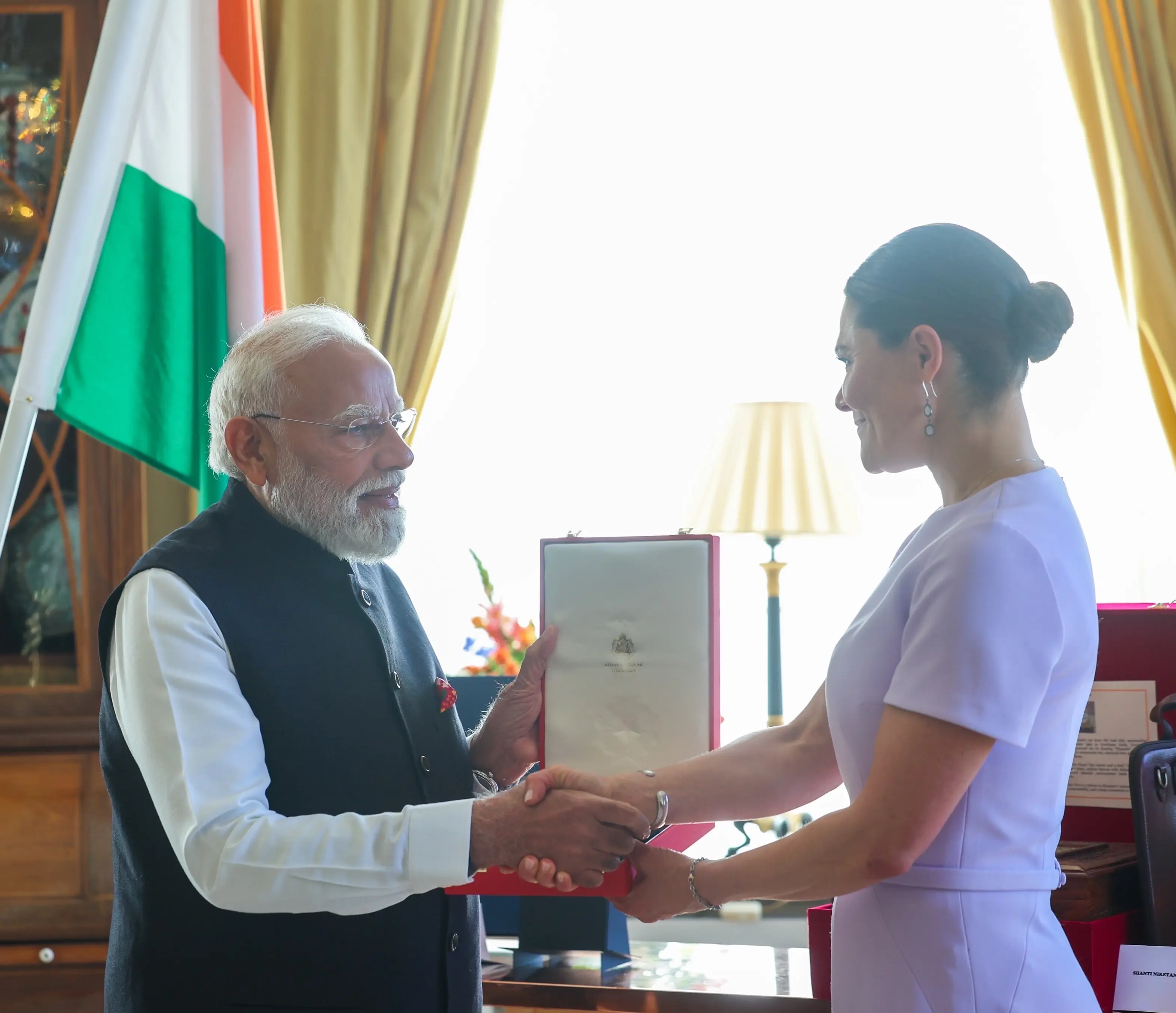 PM Modi conferred Sweden’s ‘Royal Order of the Polar Star’, holds talks with PM Kristersson