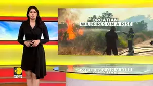 Croatia Wildfire: Wildfires Rage Across Croatia As Emergency Crews Battle Flames 