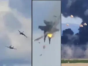 How did all four US Navy pilots survive horrific midair fighter jet crash? What led to the collision?