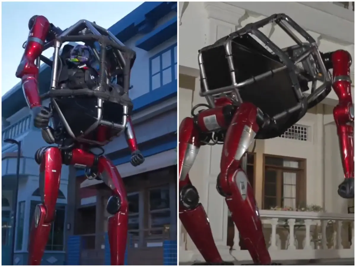 Welcome to the future? China unveils giant 'Mecha Robot' that walks, transforms & smashes walls: WATCH