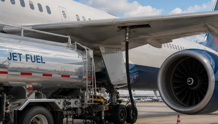 Why petrol is not used as fuel in commercial aircraft