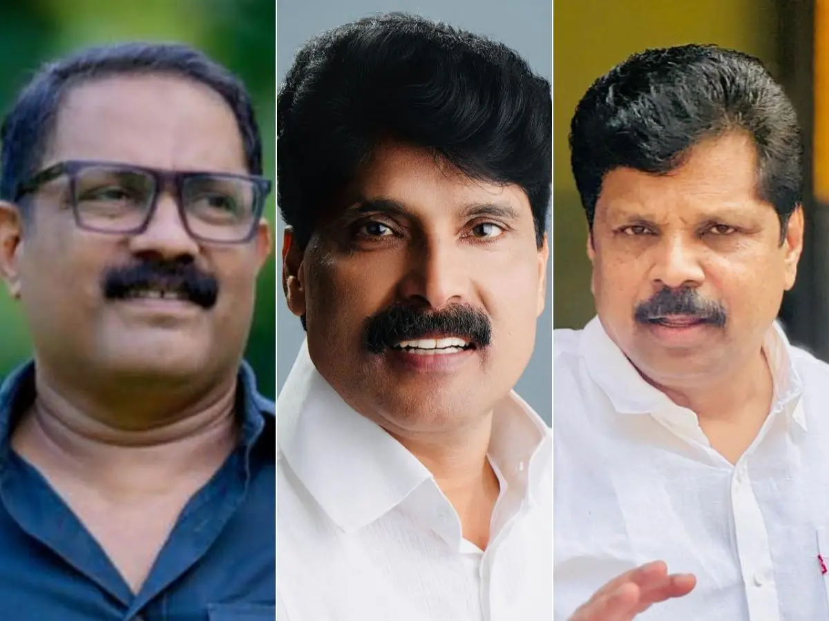 K M Shaji, T Siddique, A P Anil Kumar