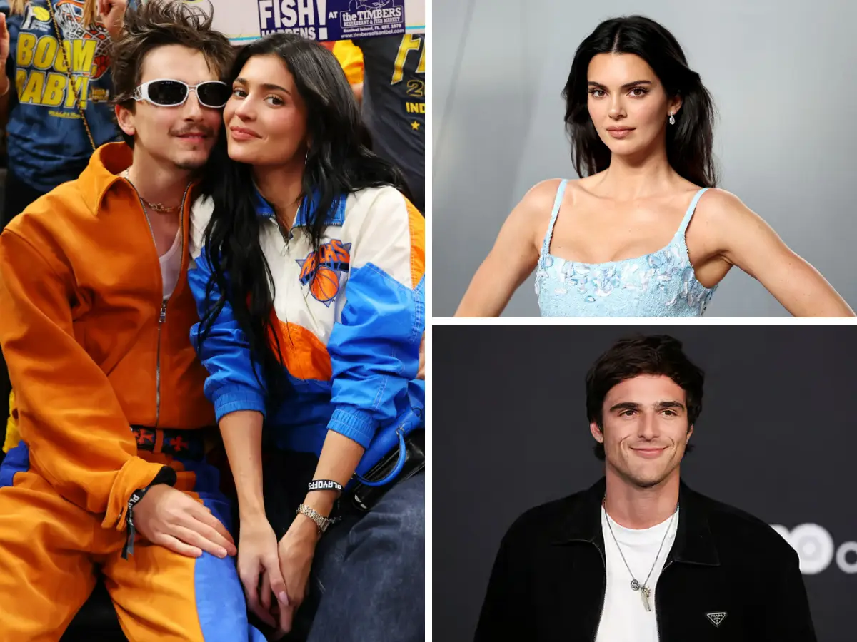 Double date! Kylie Jenner and Timothee Chalamet spotted on a night out with rumoured couple Kendall Jenner and Jacob Elordi