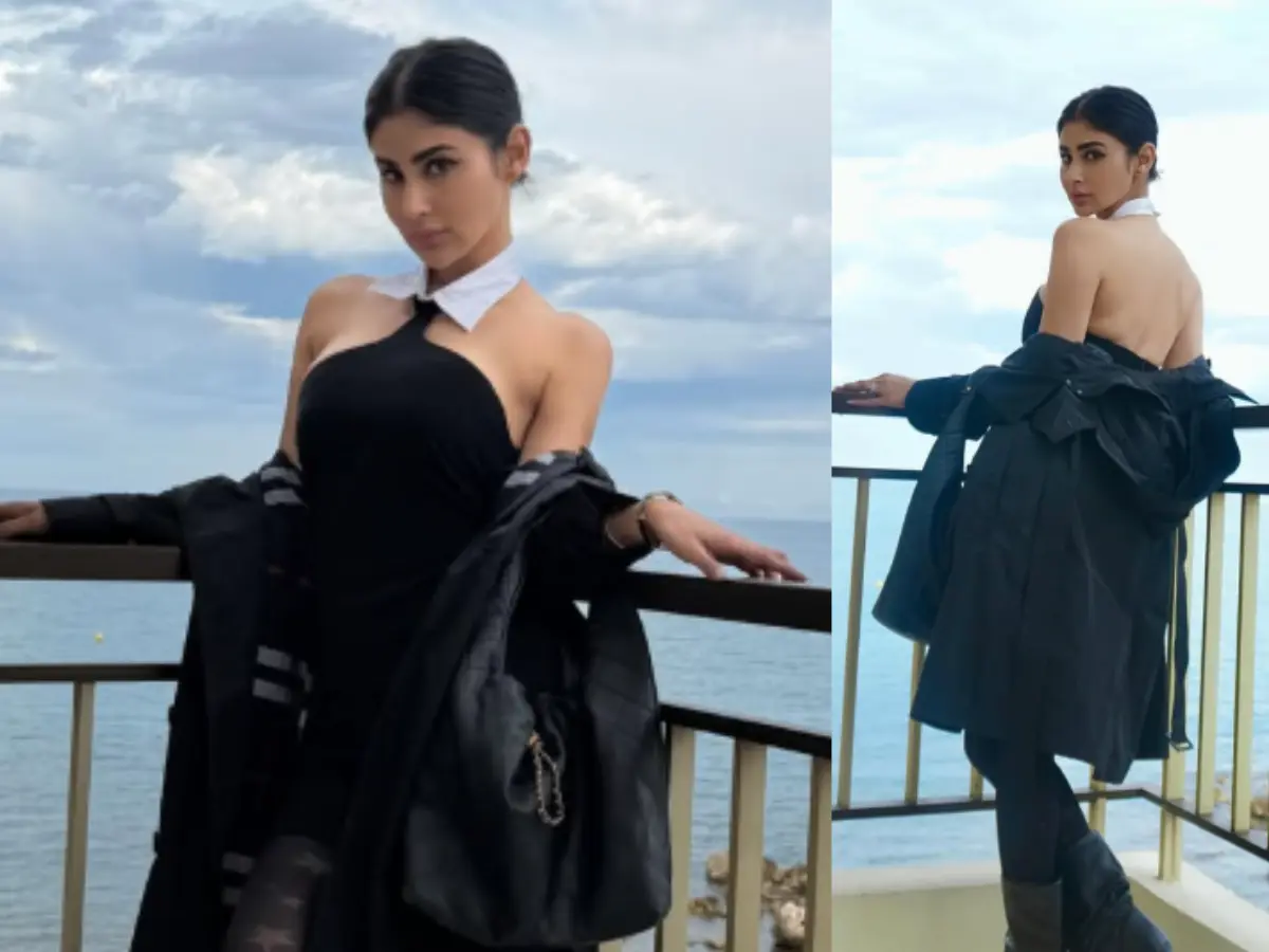 Mouni Roy stuns in black at Cannes Film Festival, bestie Disha Patani cheers: 'Let's go girl!’
