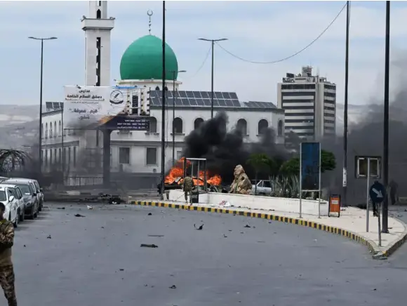 Syrian soldier killed, 18 wounded in Damascus car bomb explosion outside a defence ministry building Syrian soldier killed, 18 wounded in Damascus car bomb explosion outside a defence ministry building