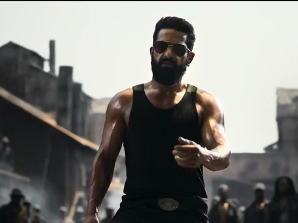 Dragon first look unveiled: Jr NTR appears in rugged, blood-soaked avatar Dragon first look unveiled: Jr NTR appears in rugged, blood-soaked avatar