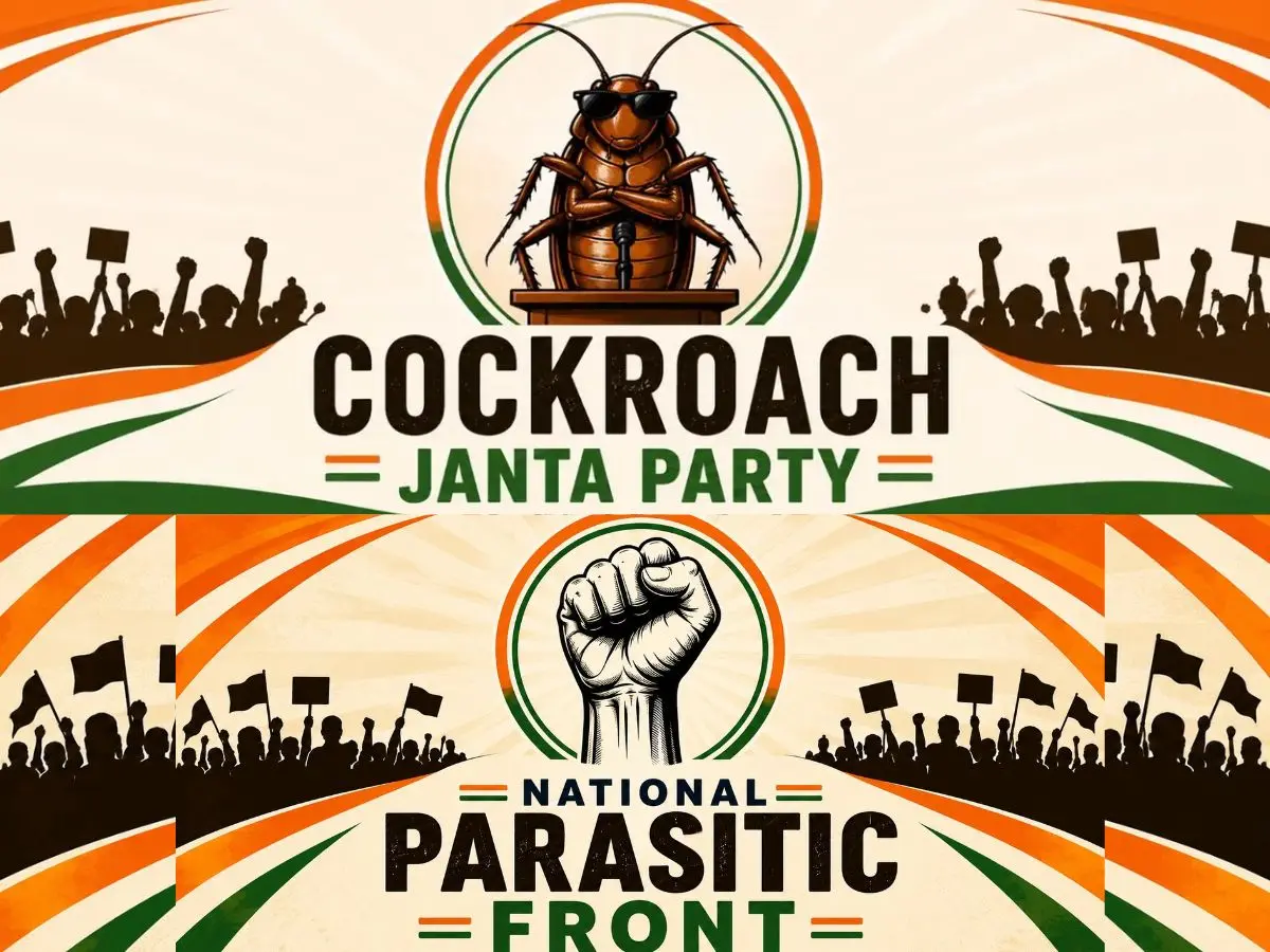 ‘Cockroach Janata Party v/s National Parasitic Front’: Which viral parody manifesto is more absurd?