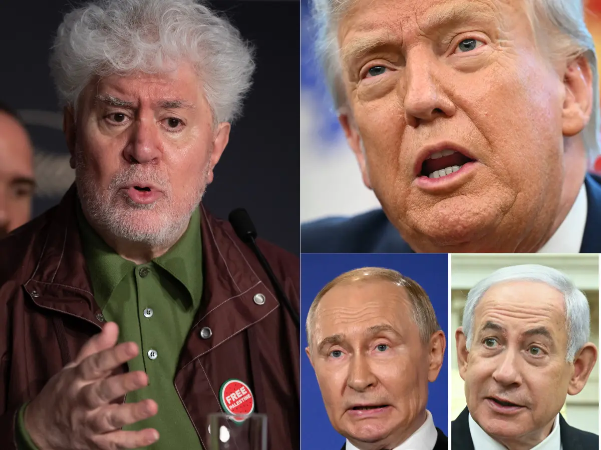Spanish director Almodovar calls Trump, Netanyahu and Putin 'monsters'