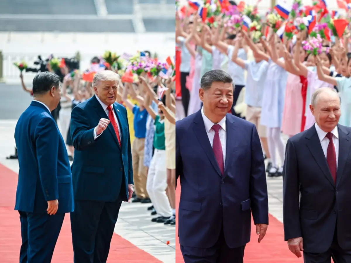 Jealous? Trump tries to downplay Xi-Putin private tea meeting, insists his Beijing welcome was ‘more brilliant’