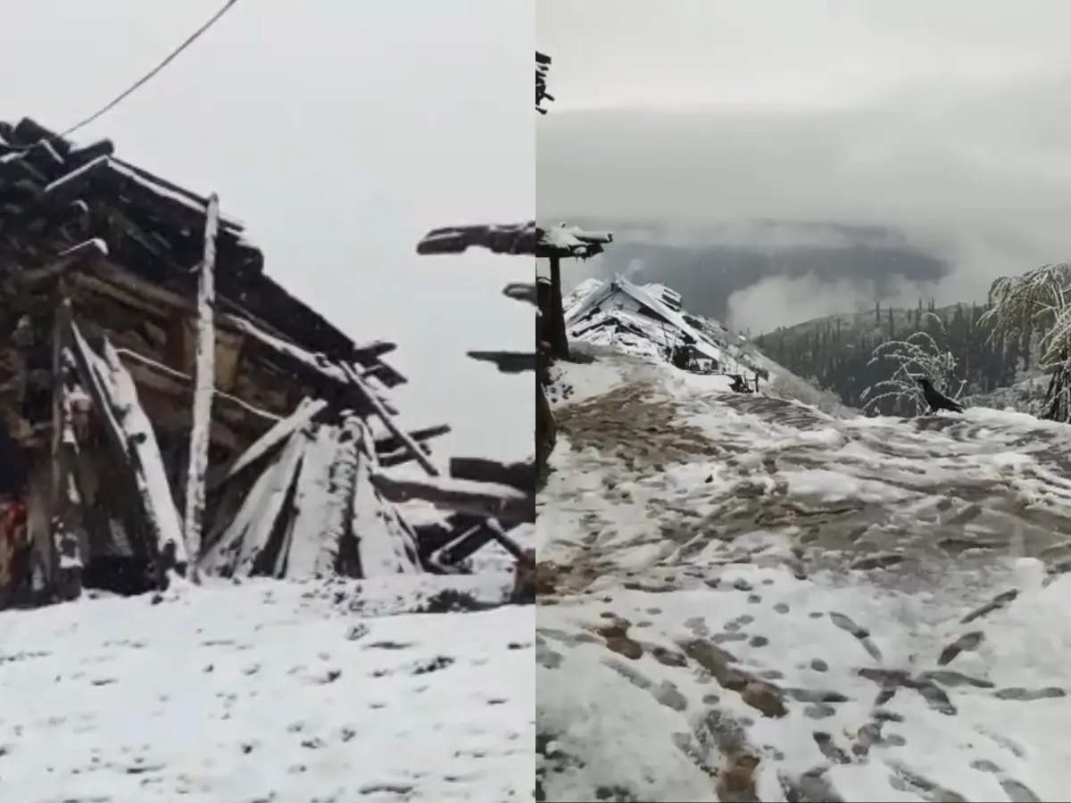 Late-May snowfall blankets Tulail, Drass and Zojila as rain batters Kashmir Valley Late-May snowfall blankets Tulail, Drass and Zojila as rain batters Kashmir Valley