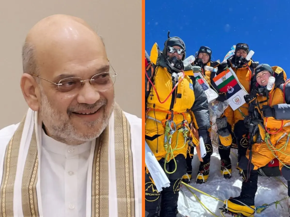 ‘Nari Shakti’: HM Amit Shah congratulates BSF’s all-women team on historic Mt. Everest conquest