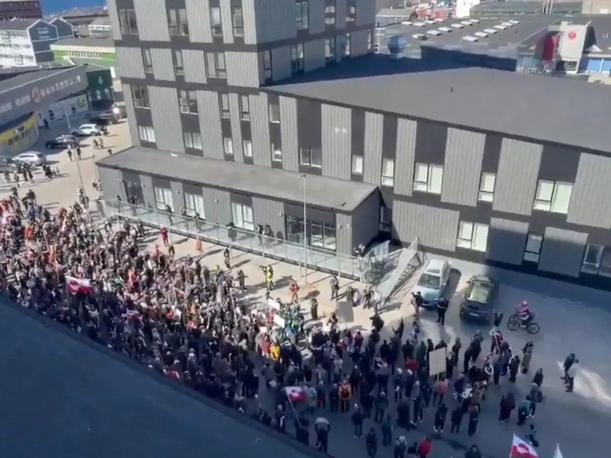 ‘Make America Go Away!’ Hundreds of Greenlanders protest outside US consulate | WATCH ‘Make America Go Away!’ Hundreds of Greenlanders protest outside US consulate | WATCH
