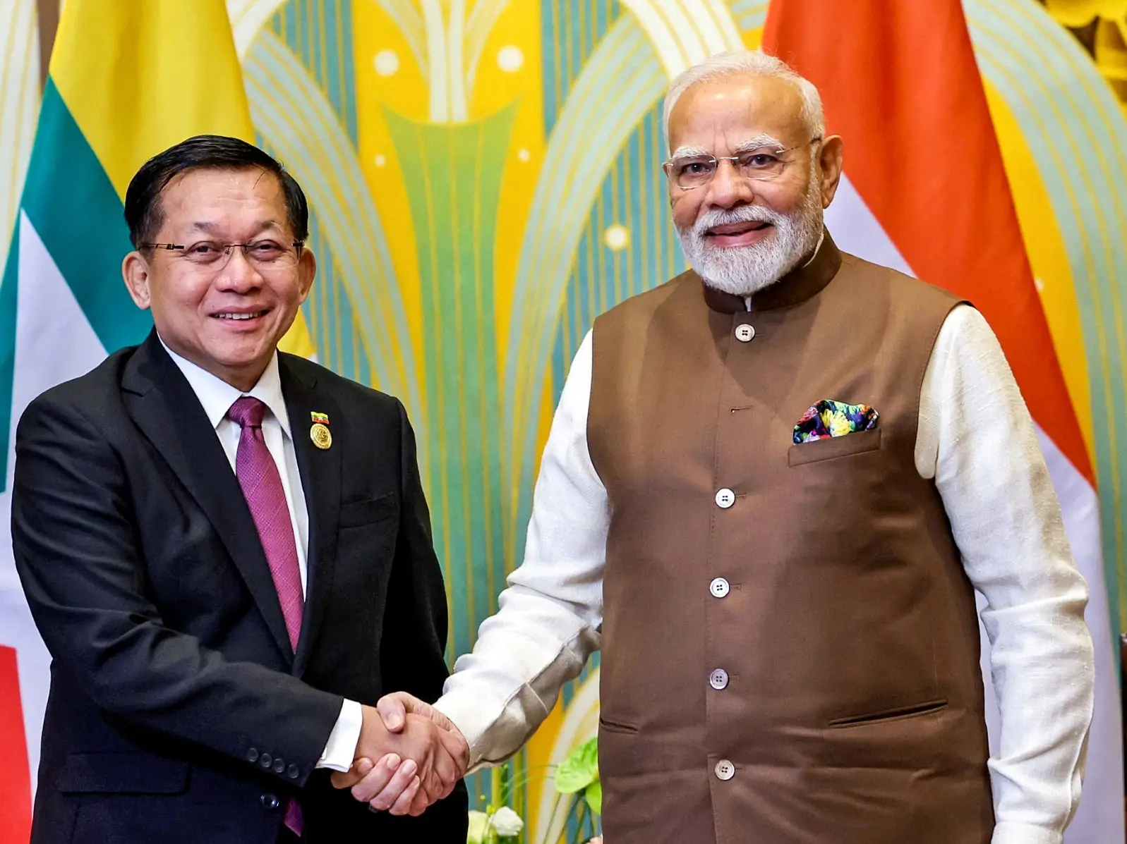 Myanmar President Min Aung Hlaing to visit India in first foreign trip since taking office Myanmar President Min Aung Hlaing to visit India in first foreign trip since taking office
