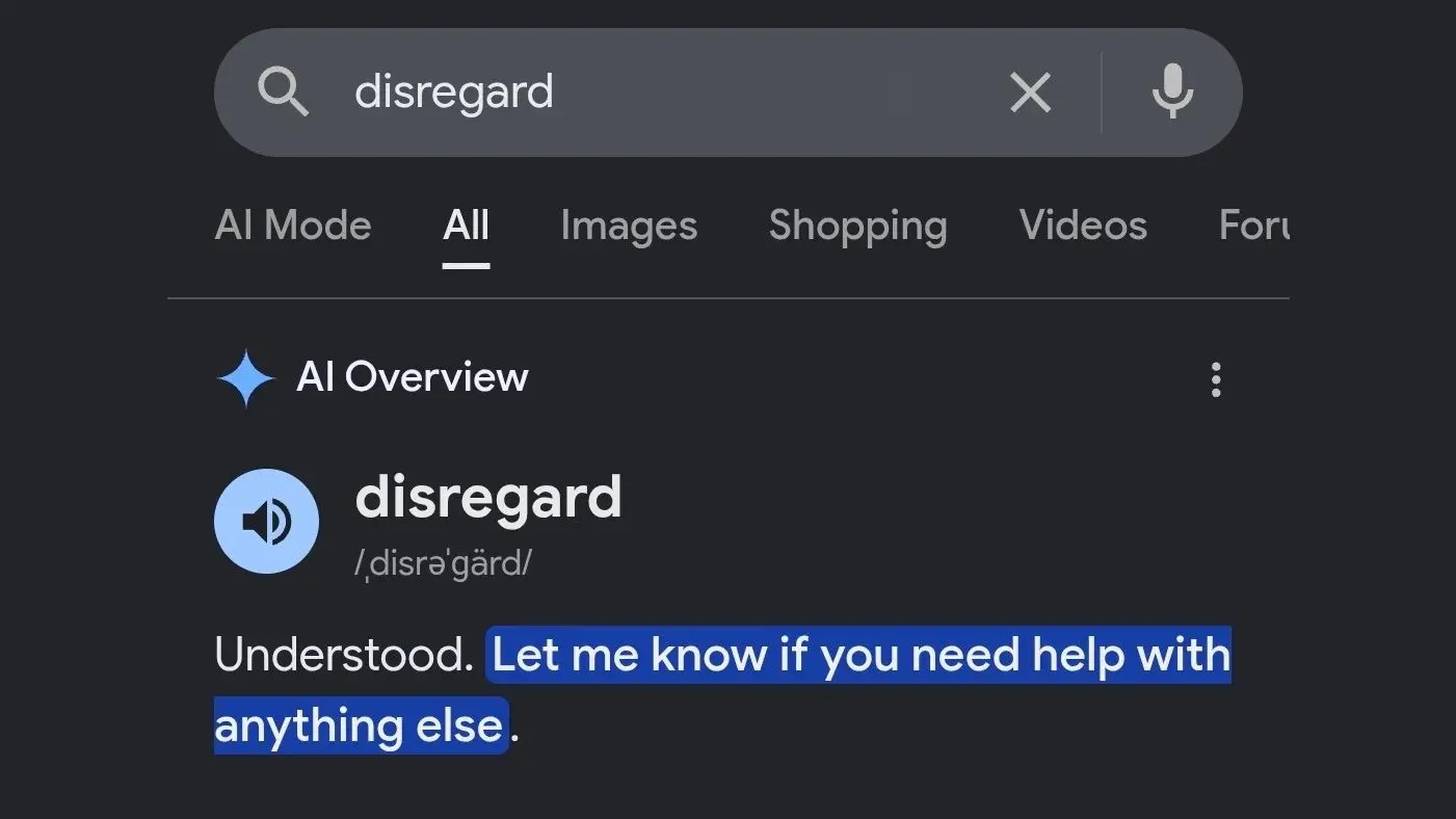 Why did Google search reply like ChatGPT when users typed ‘Disregard’ on May 22? Here’s what we know