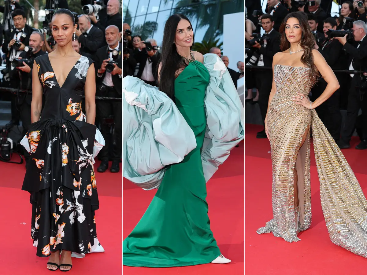 Red carpet glamour