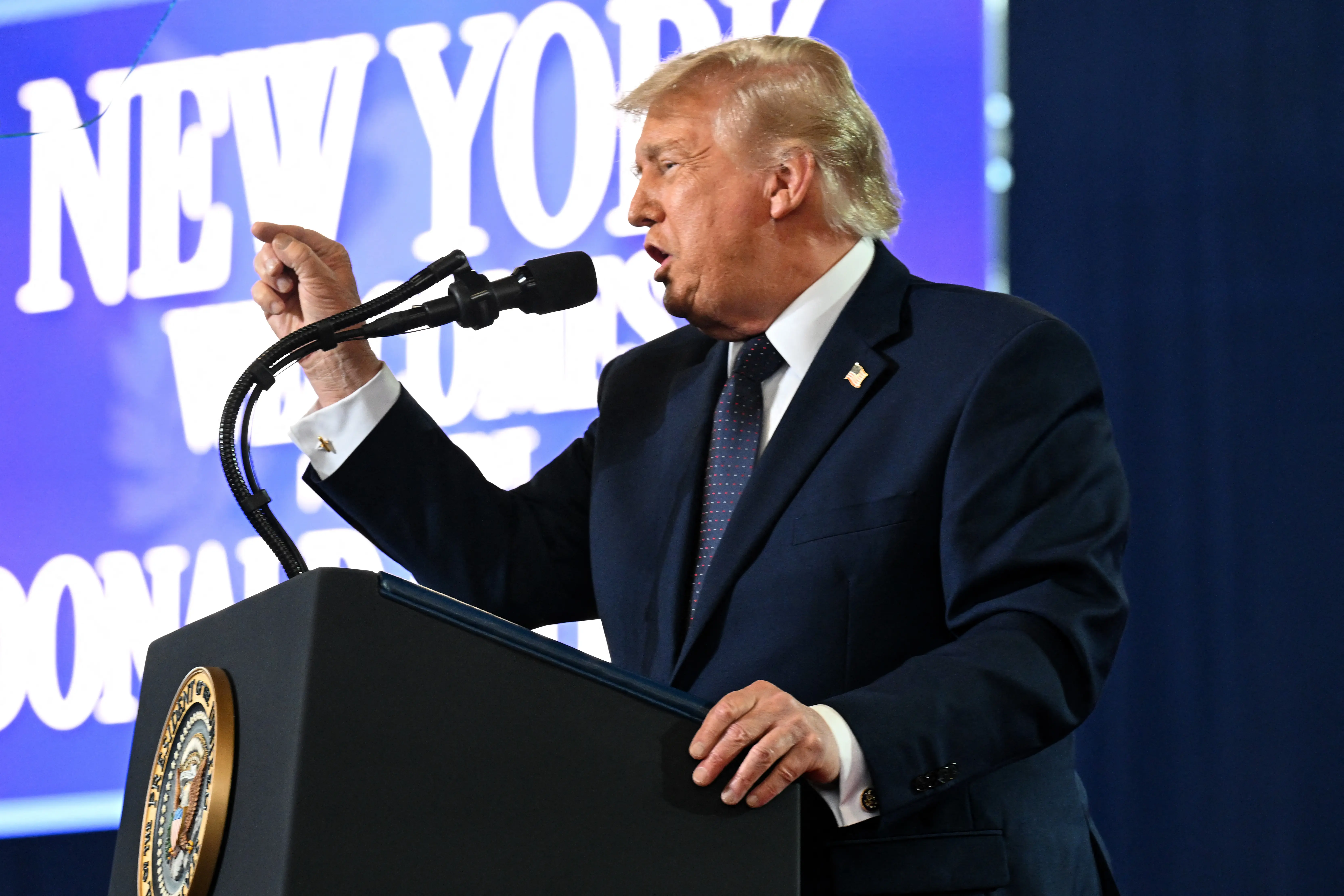 ‘Don’t rush into deal’: Trump says Iran blockade to remain until agreement is signed