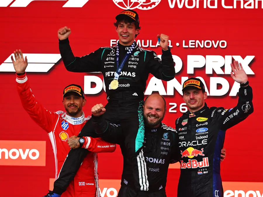 F1 2026: Mercedes' Antonelli wins Canadian GP for fourth consecutive race victory