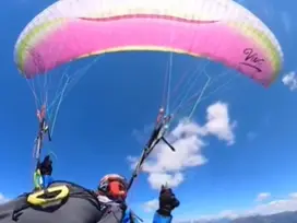 WATCH: Paraglider collides with aircraft mid-air, saves herself with emergency parachute WATCH: Paraglider collides with aircraft mid-air, saves herself with emergency parachute