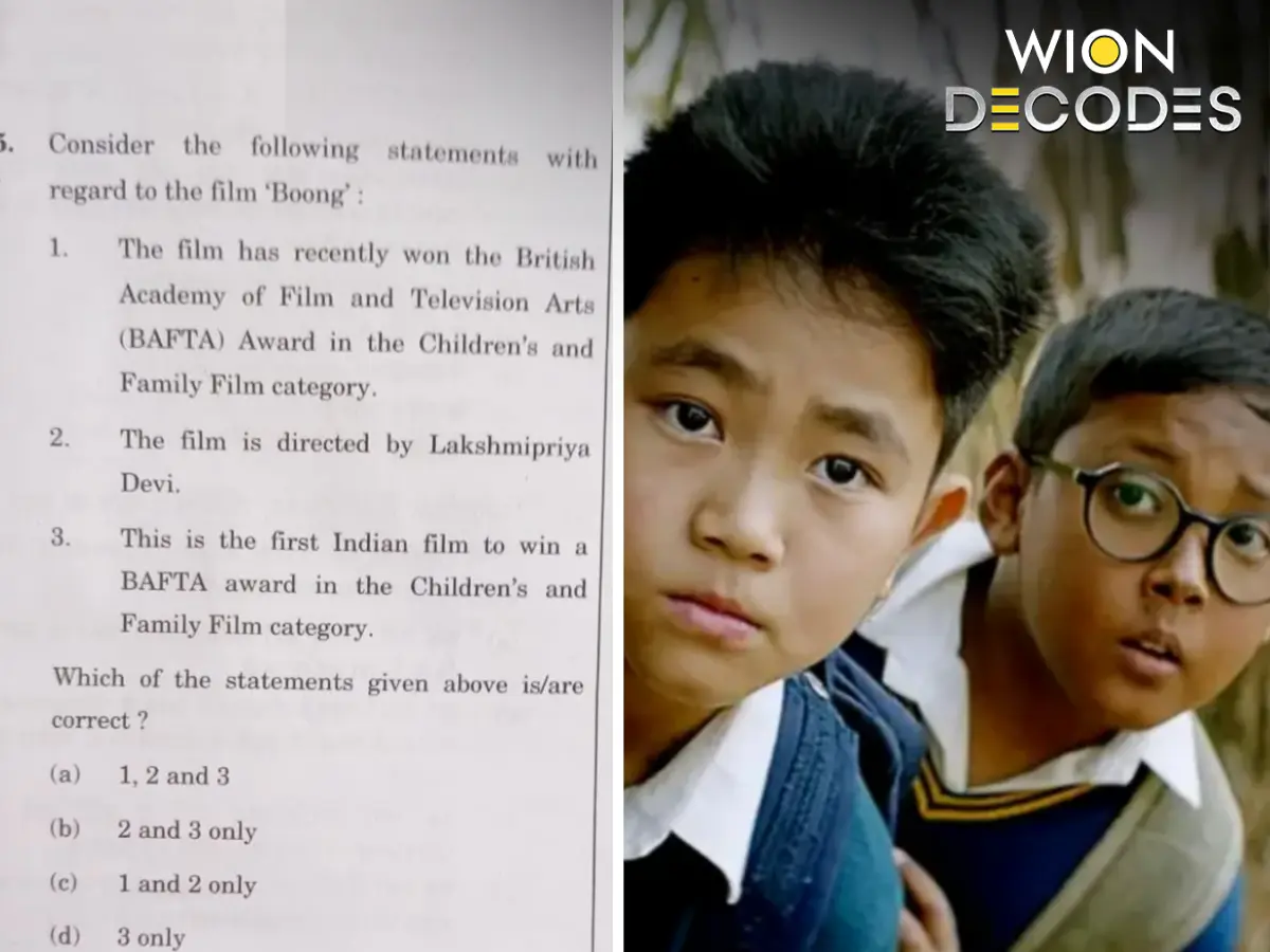 UPSC prelims question on Boong leaves aspirants surprised: Do you know this historic BAFTA winner? UPSC prelims question on Boong leaves aspirants surprised: Do you know this historic BAFTA winner?
