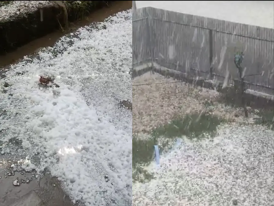 Severe hailstorm batters Kashmir’s Lolab Valley, widespread crop damage reported