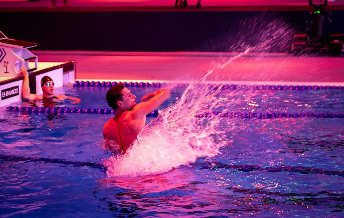 Swimmer Gkolomeev breaks record at drug-allowed Enhanced Games