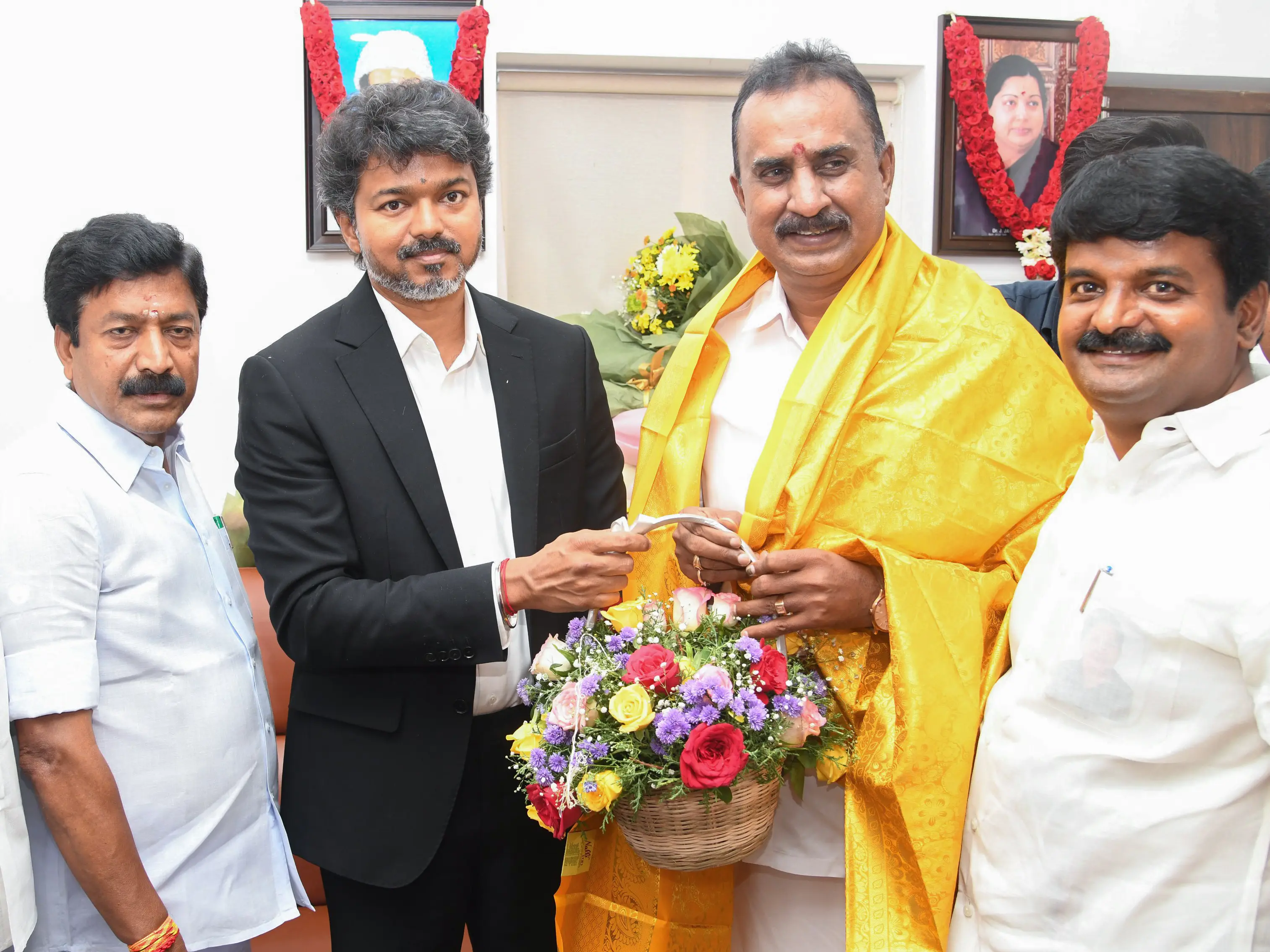 AIADMK crisis deepens as three rebel legislators resign and join Vijay-led TVK AIADMK crisis deepens as three rebel legislators resign and join Vijay-led TVK