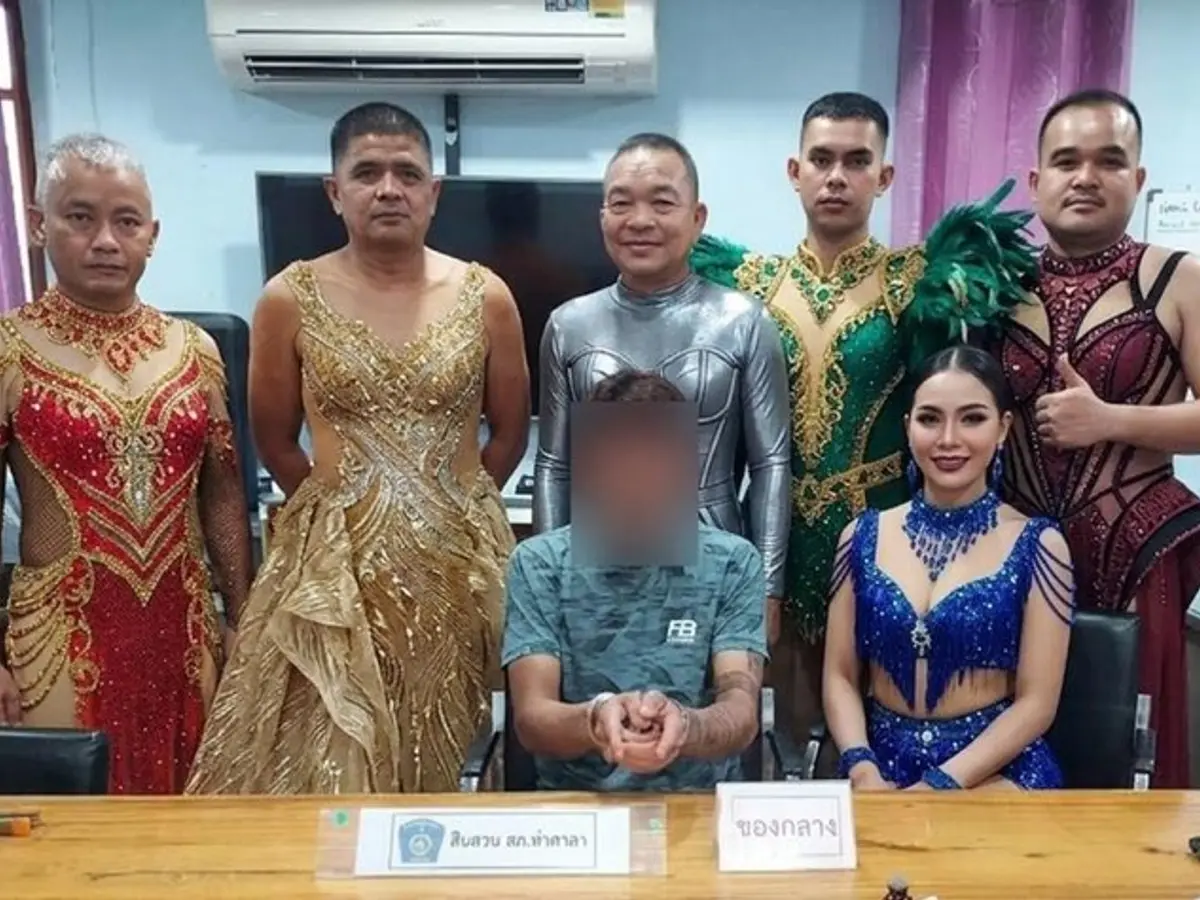 Viral Video: Undercover Thai police disguise as dancers to arrest drug and gambling suspect