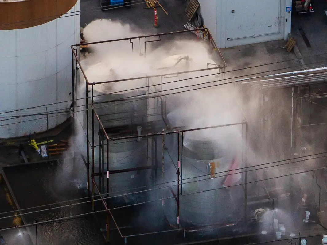 California chemical tank explosion: Threat 'eliminated' after tank pressure drops, evacuation continue in Orange County California chemical tank explosion: Threat 'eliminated' after tank pressure drops, evacuation continue in Orange County