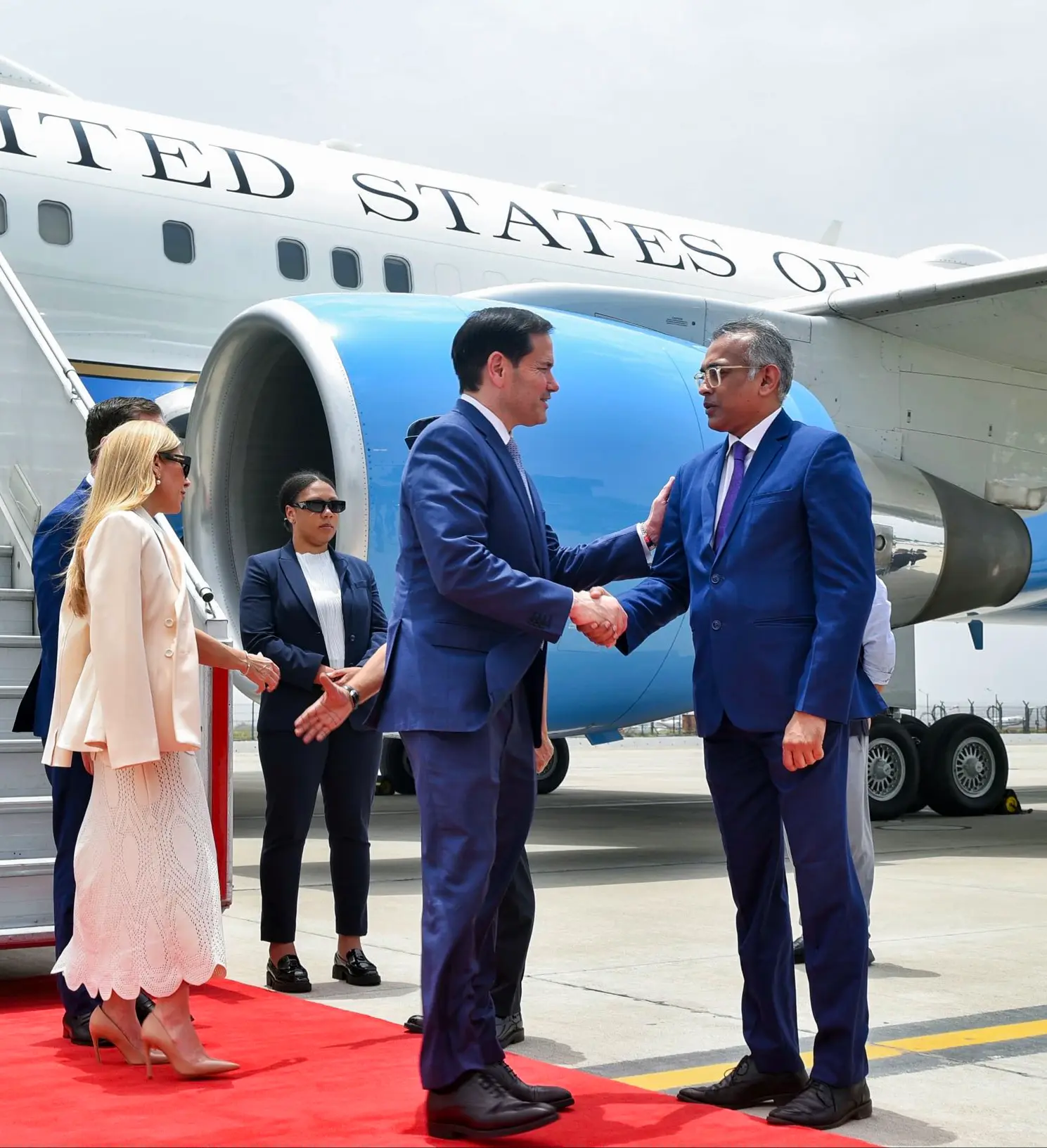 Low key reception for US Secretary of State