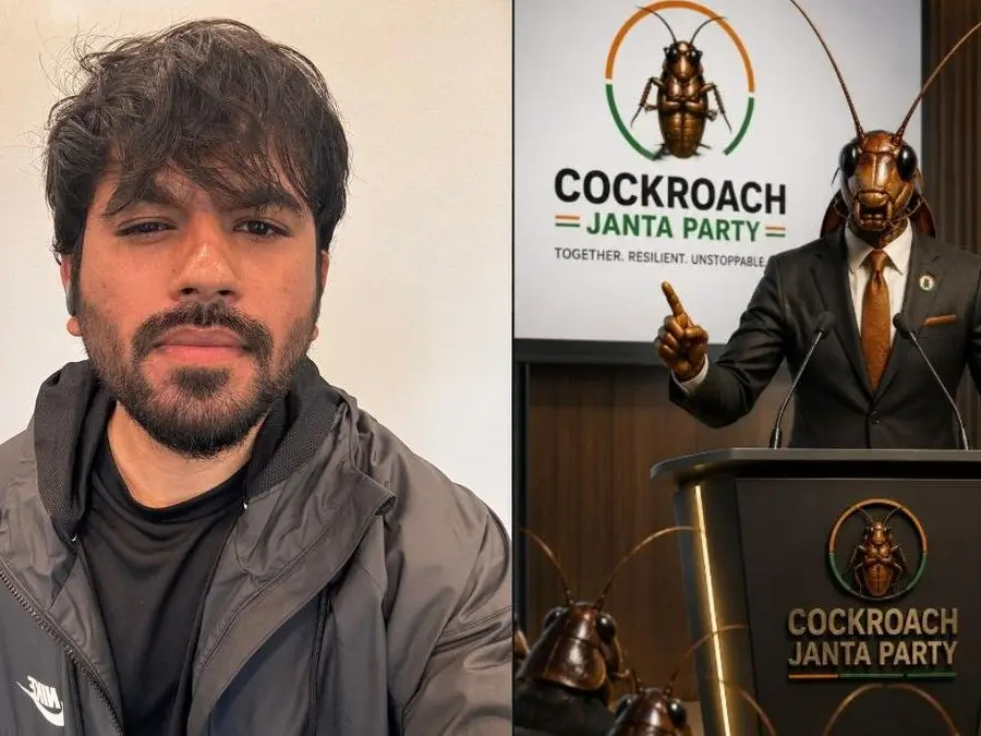 Haryana lawyer moves EC to register Cockroach Janta Party in his name, independent of US-based founder Haryana lawyer moves EC to register Cockroach Janta Party in his name, independent of US-based founder