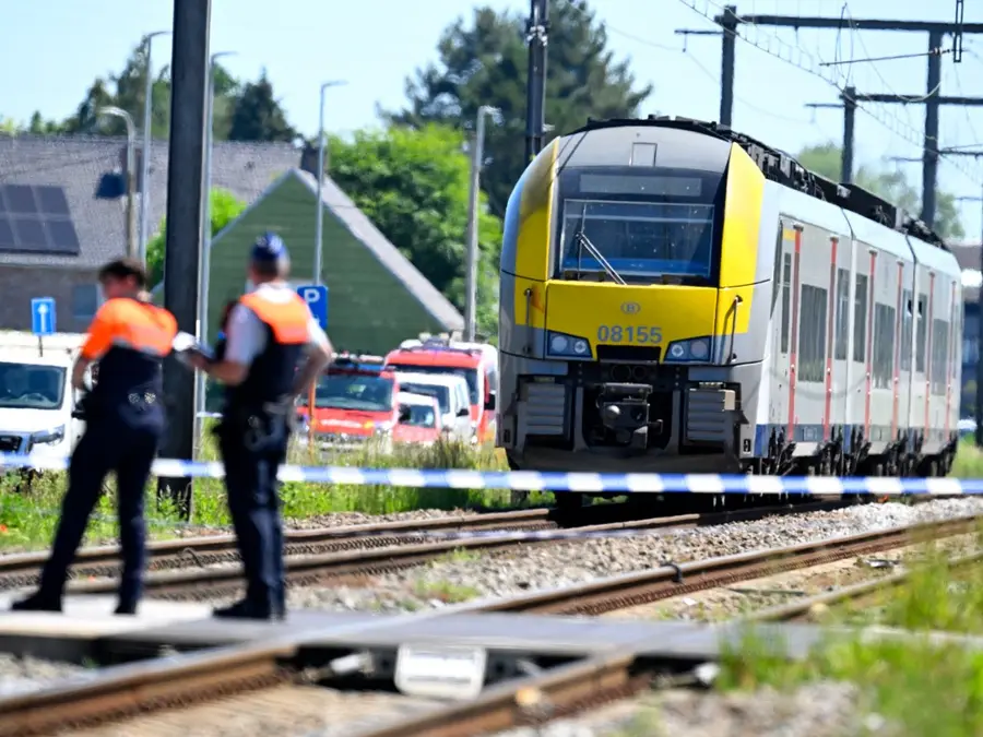 Four killed, including children, after train hits school bus in Belgium