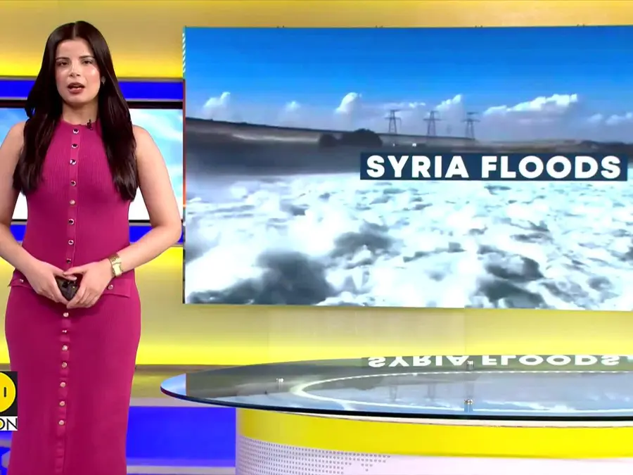 Syria Floods: Euphrates River Swell After Heavy Rainfall
