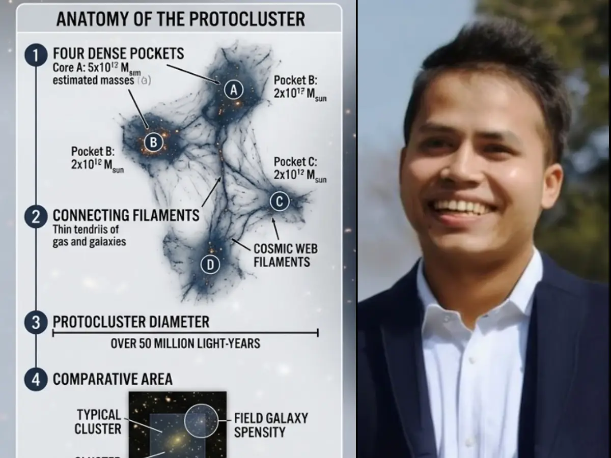 What is the primordial Loktak protocluster discovered by Indian astrophysicist Ronaldo Laishram? What is the primordial Loktak protocluster discovered by Indian astrophysicist Ronaldo Laishram?