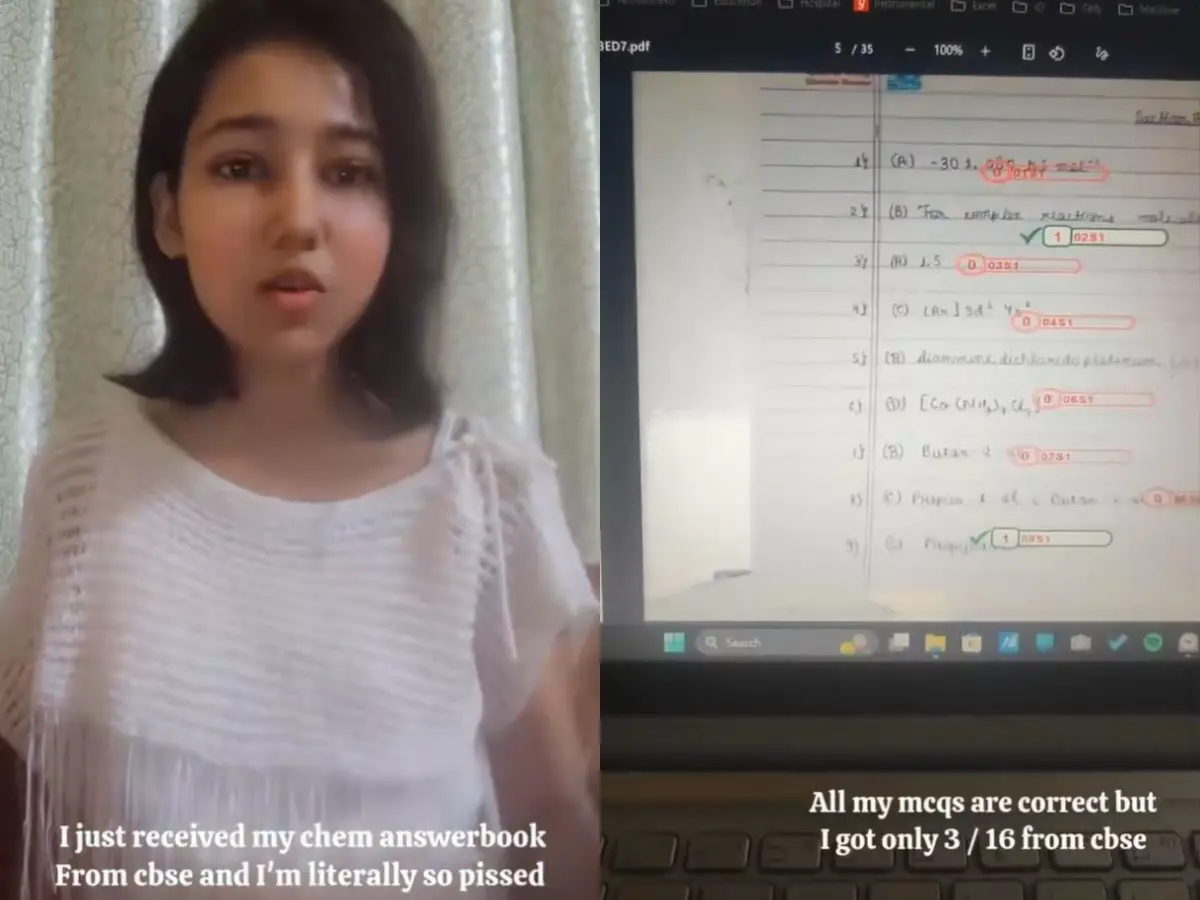 ‘All my MCQs are correct’: CBSE student’s viral video adds fuel to 12th class answer sheet controversy