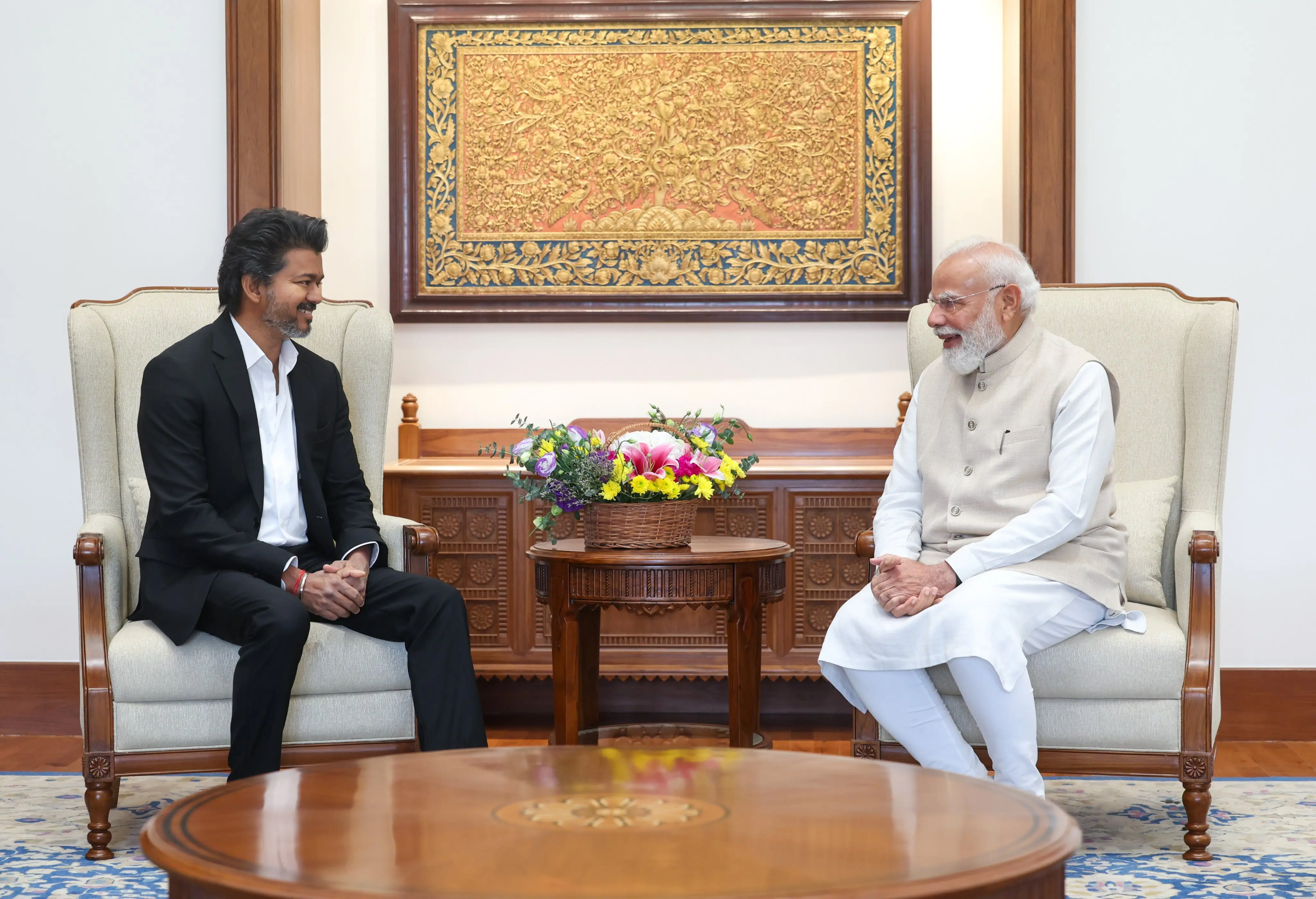 Tamil Nadu CM Vijay holds 25-minute talks with PM Modi during first official Delhi visit. Know the issues he raised