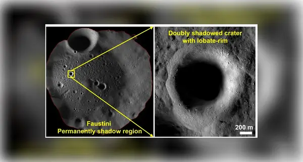Chandrayaan-2 radar detects possible subsurface ice at Moon's south pole Chandrayaan-2 radar detects possible subsurface ice at Moon's south pole