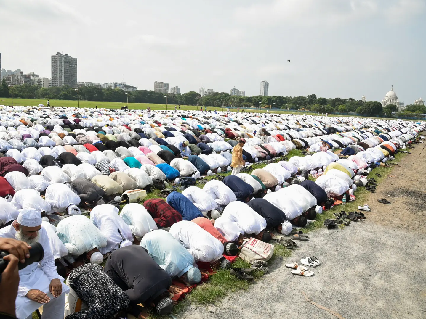 Kolkata Eid prayers see venue shift from Red Road to Brigade Parade Ground Kolkata Eid prayers see venue shift from Red Road to Brigade Parade Ground
