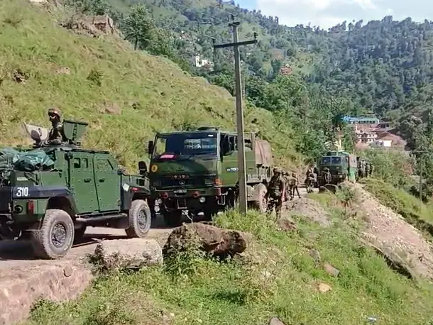 Massive search operation continues for seventh day in J&K’s Rajouri Massive search operation continues for seventh day in J&K’s Rajouri