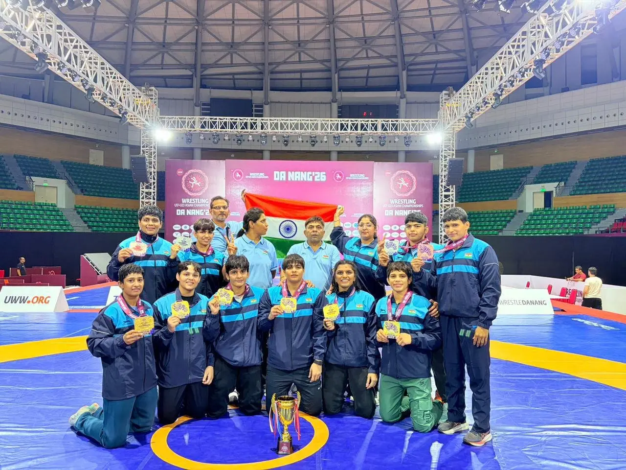 'Outstanding performance': PM Narendra Modi congratulates U23 wrestlers for historic Asian Championships