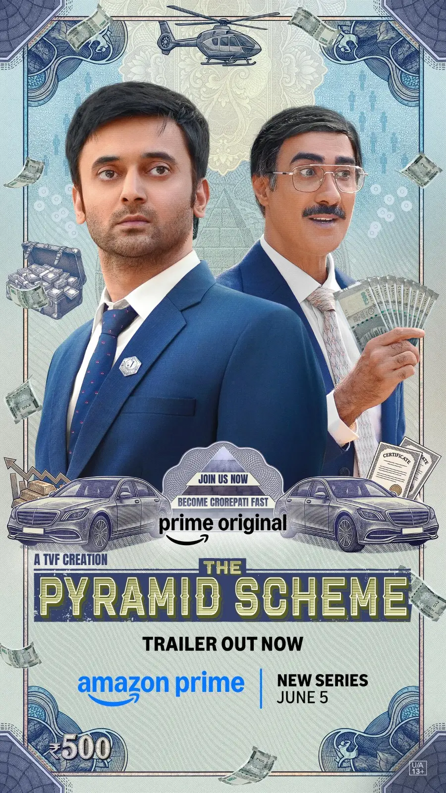 The Pyramid Scheme trailer out: Paramvir Singh Cheema and Ranvir Shorey lead this story of gamble and money