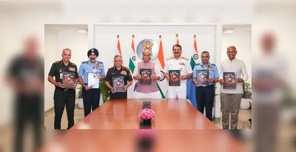 ‘Beyond historical account’: Defence Minister Rajnath Singh unveils book on Op Sindoor ‘Beyond historical account’: Defence Minister Rajnath Singh unveils book on Op Sindoor