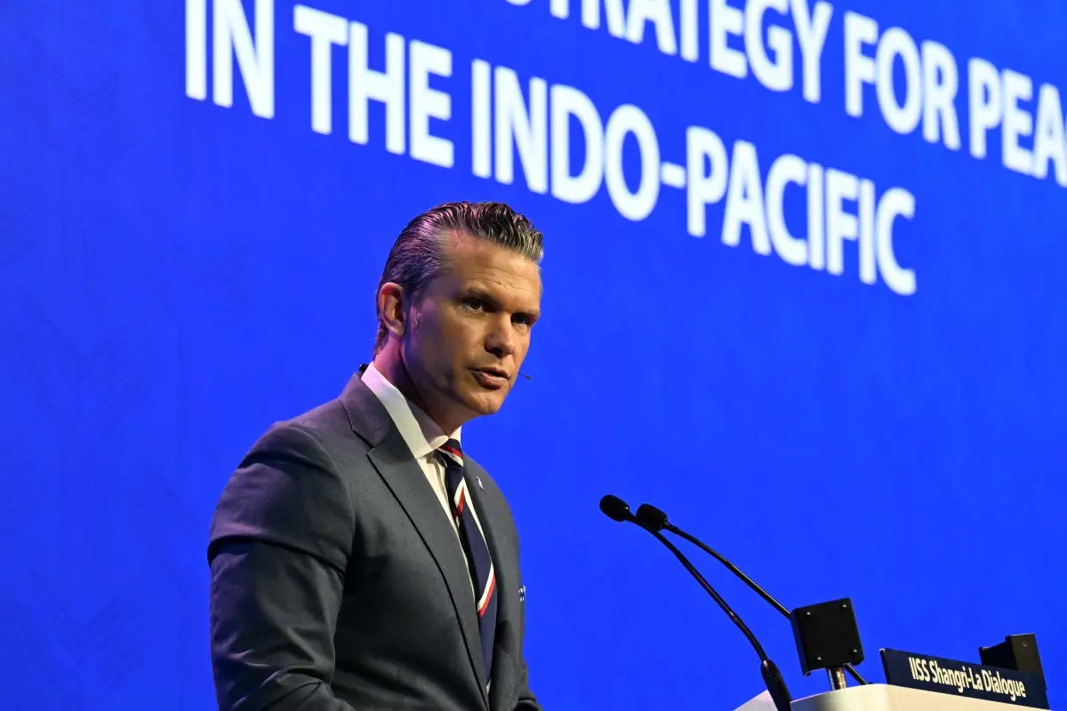 Hegseth at Shangri-La Dialogue warns China's military build-up causing 'alarm' across Asia, says US seeking 'stable equilibrium'