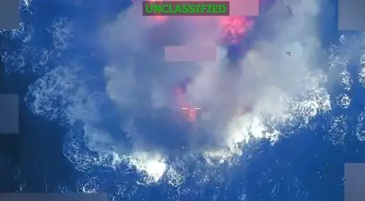 US military strike on suspected drug-smuggling vessel kills 3 in Eastern Pacific