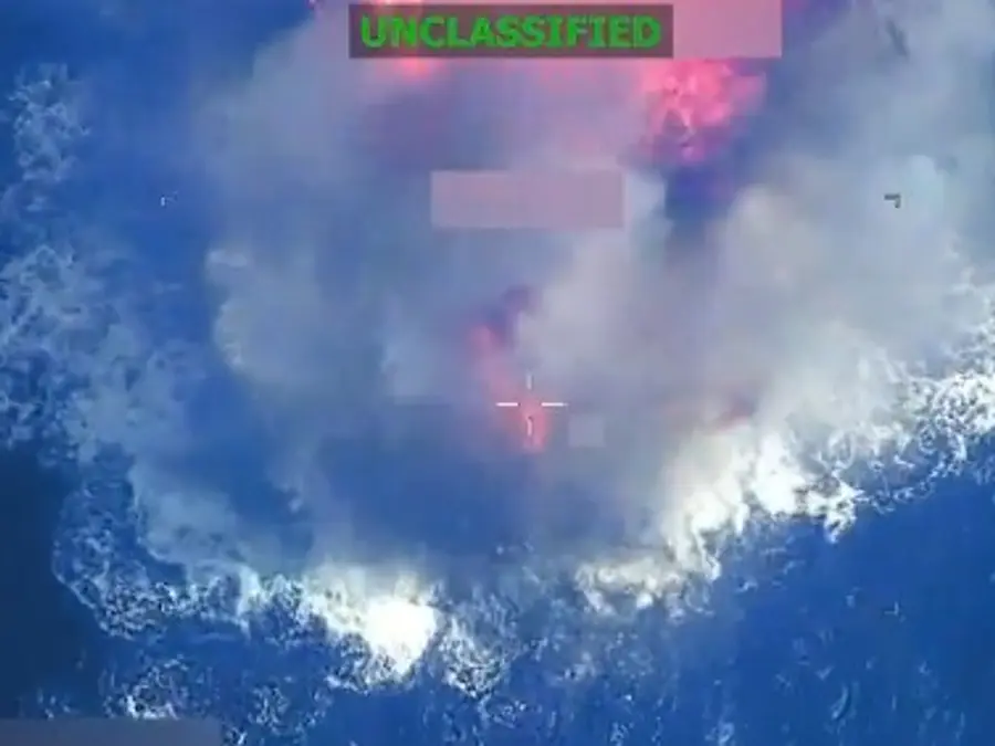US military strike on suspected drug-smuggling vessel kills 3 in Eastern Pacific