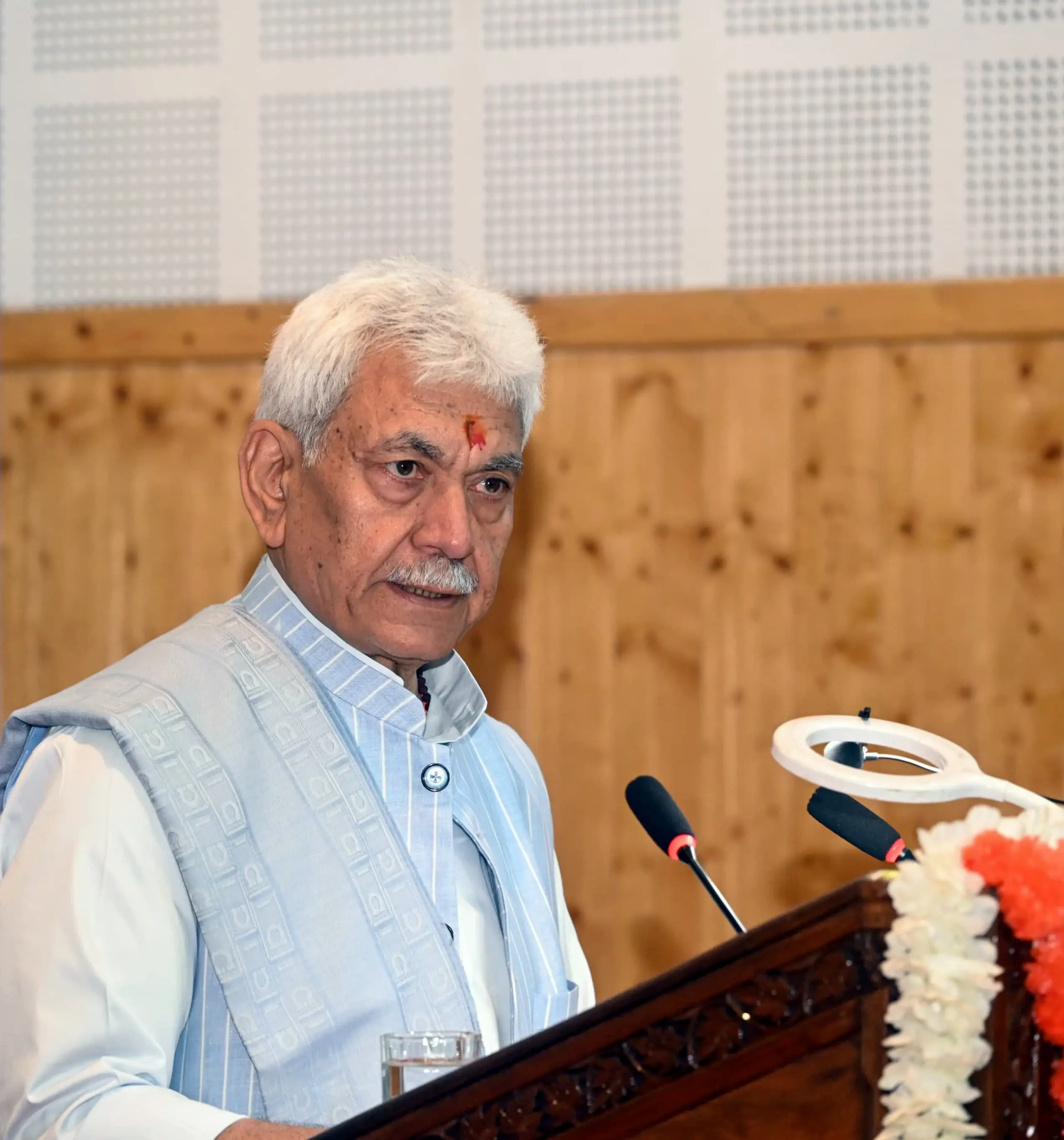J&K LG Manoj Sinha inaugurates third edition of Kashmir Literature Festival 2026
