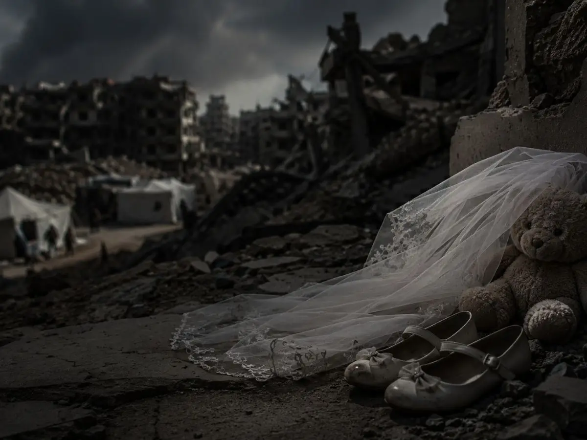 ‘I thought I was protecting them’: War-torn Gaza sees surge in early marriages, reports say ‘I thought I was protecting them’: War-torn Gaza sees surge in early marriages, reports say