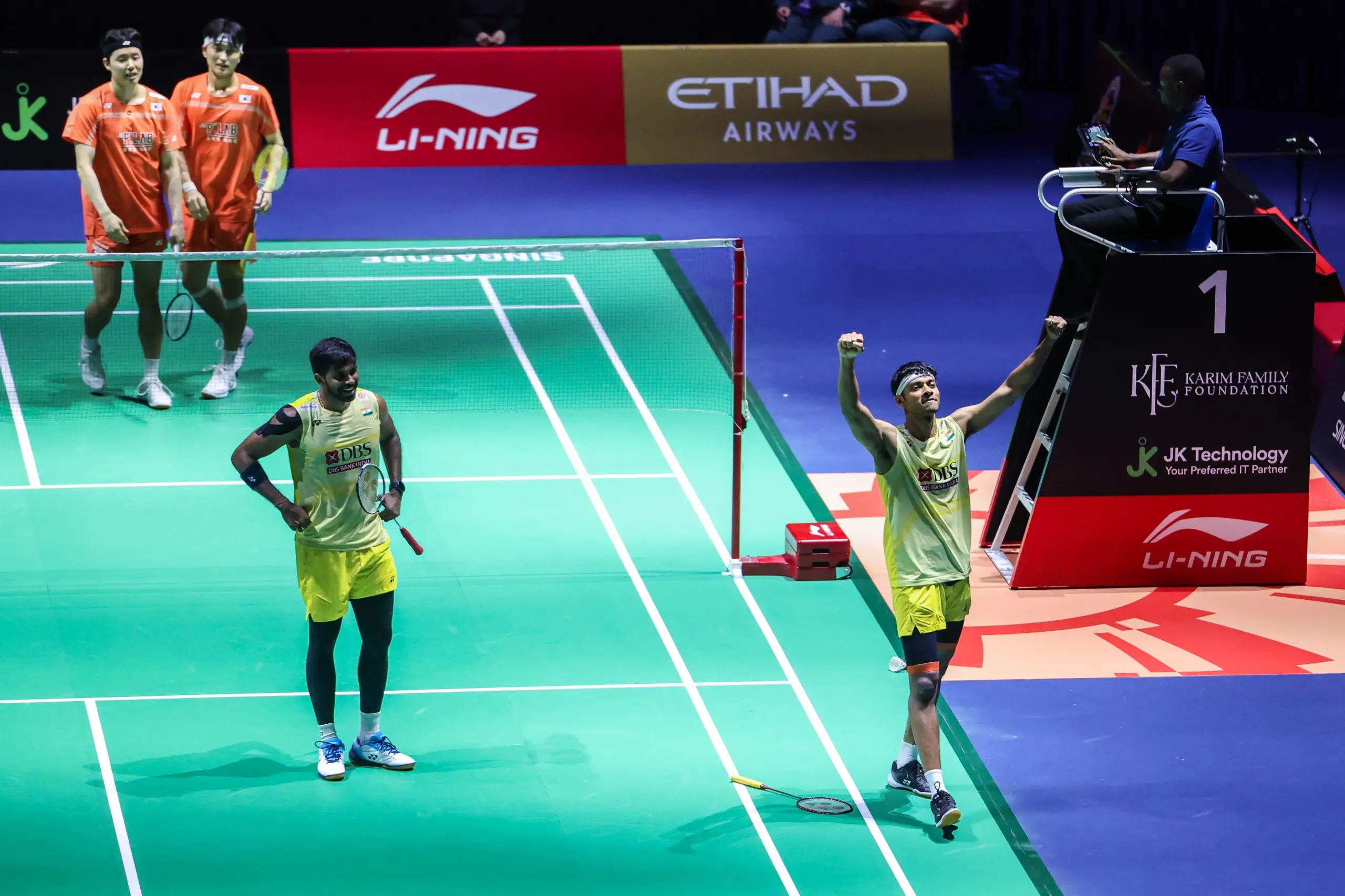 Singapore Open 2026: Satwiksairaj Rankireddy and Chirag Shetty stun world champions to reach men’s doubles final