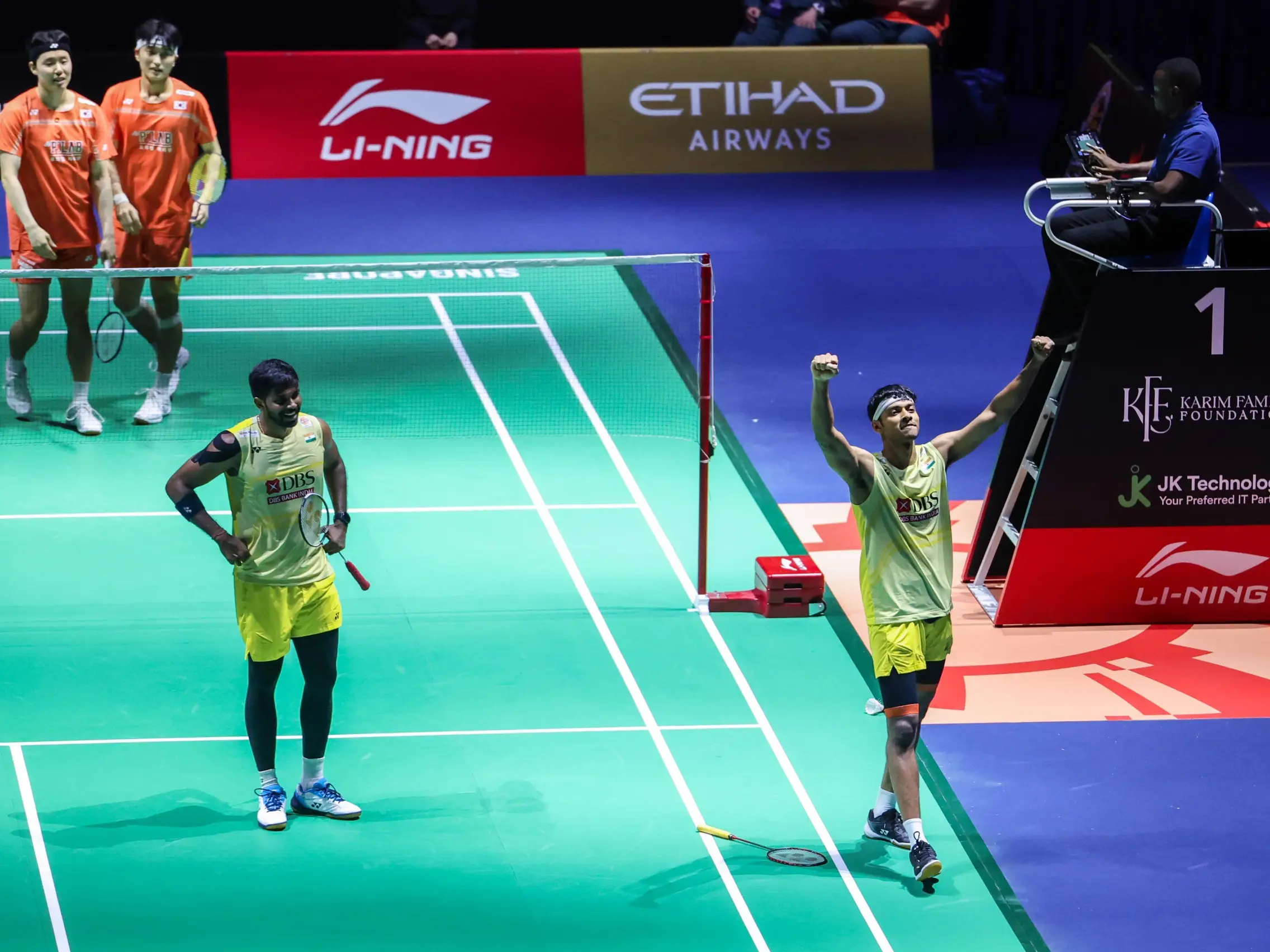 Singapore Open 2026: Satwiksairaj Rankireddy and Chirag Shetty stun world champions to reach men’s doubles final Singapore Open 2026: Satwiksairaj Rankireddy and Chirag Shetty stun world champions to reach men’s doubles final