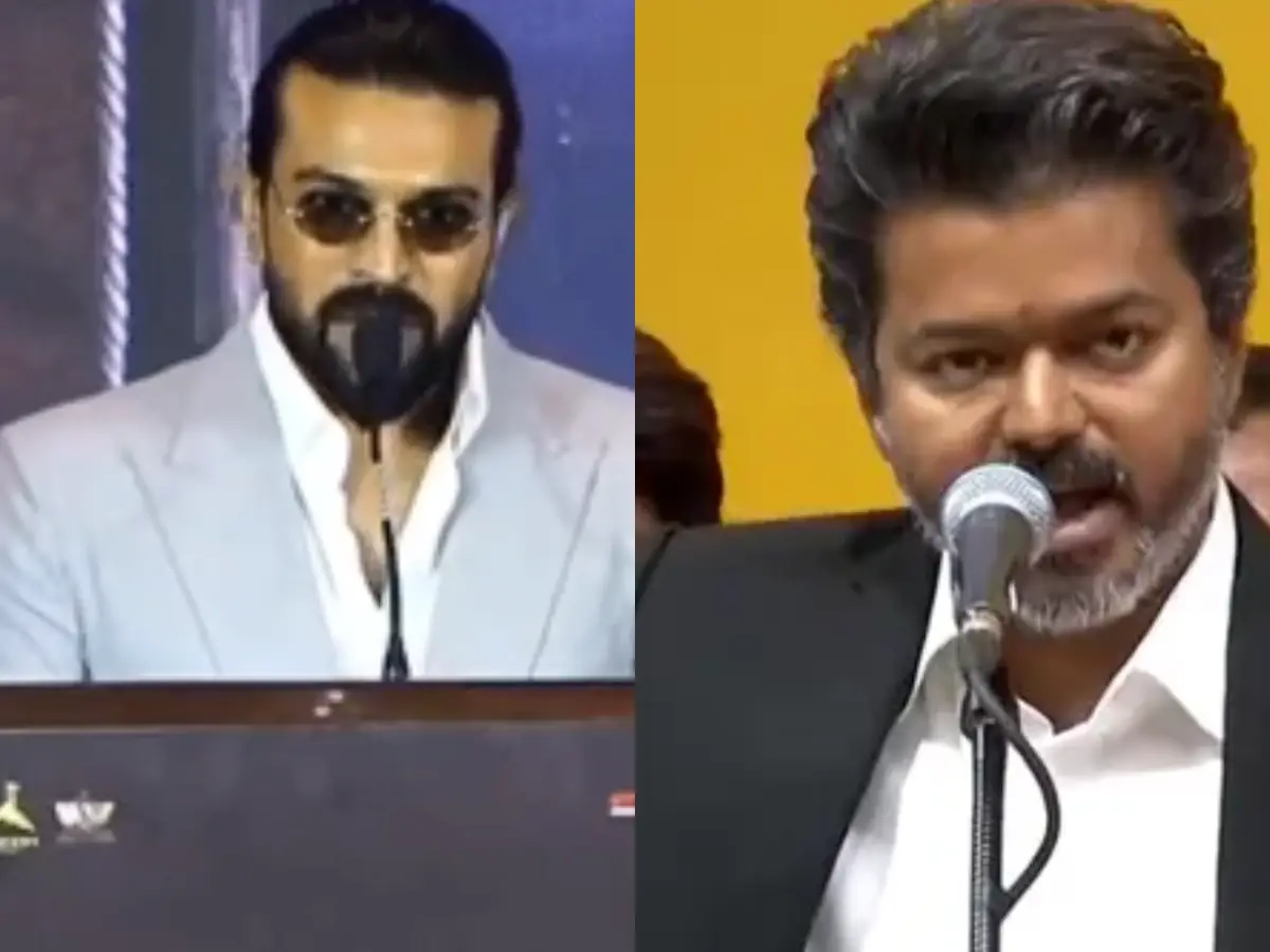 'Left peak stardom to serve people': Ram Charan hails CM Vijay, says he's very, very proud 'Left peak stardom to serve people': Ram Charan hails CM Vijay, says he's very, very proud