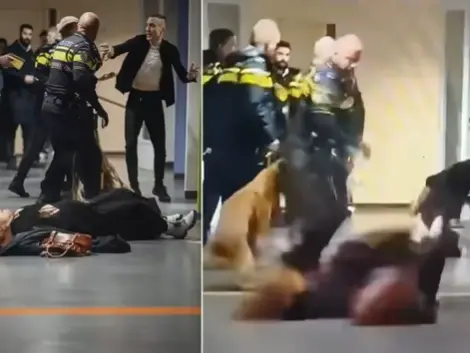 VIDEO: Dutch Police toss pregnant woman to ground during husband's arrest, incident sparks outrage online